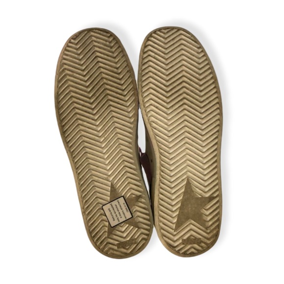 RARE Golden Goose Stardan Customized Embellished Platform Leather Sneakers 35 - Picture 9 of 9